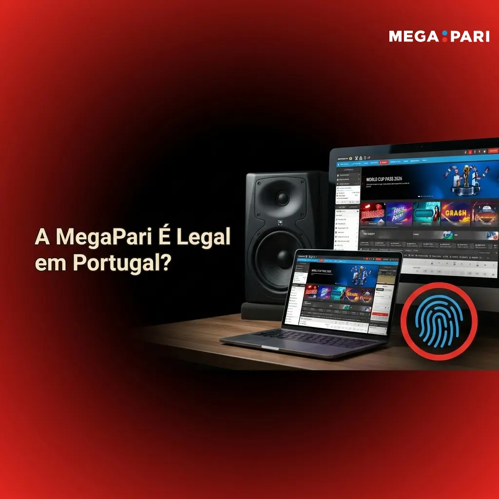 Licença internacional da MegaPari em Curaçao, sem regulação SRIJ em Portugal, com proteção SSL e jogo responsável