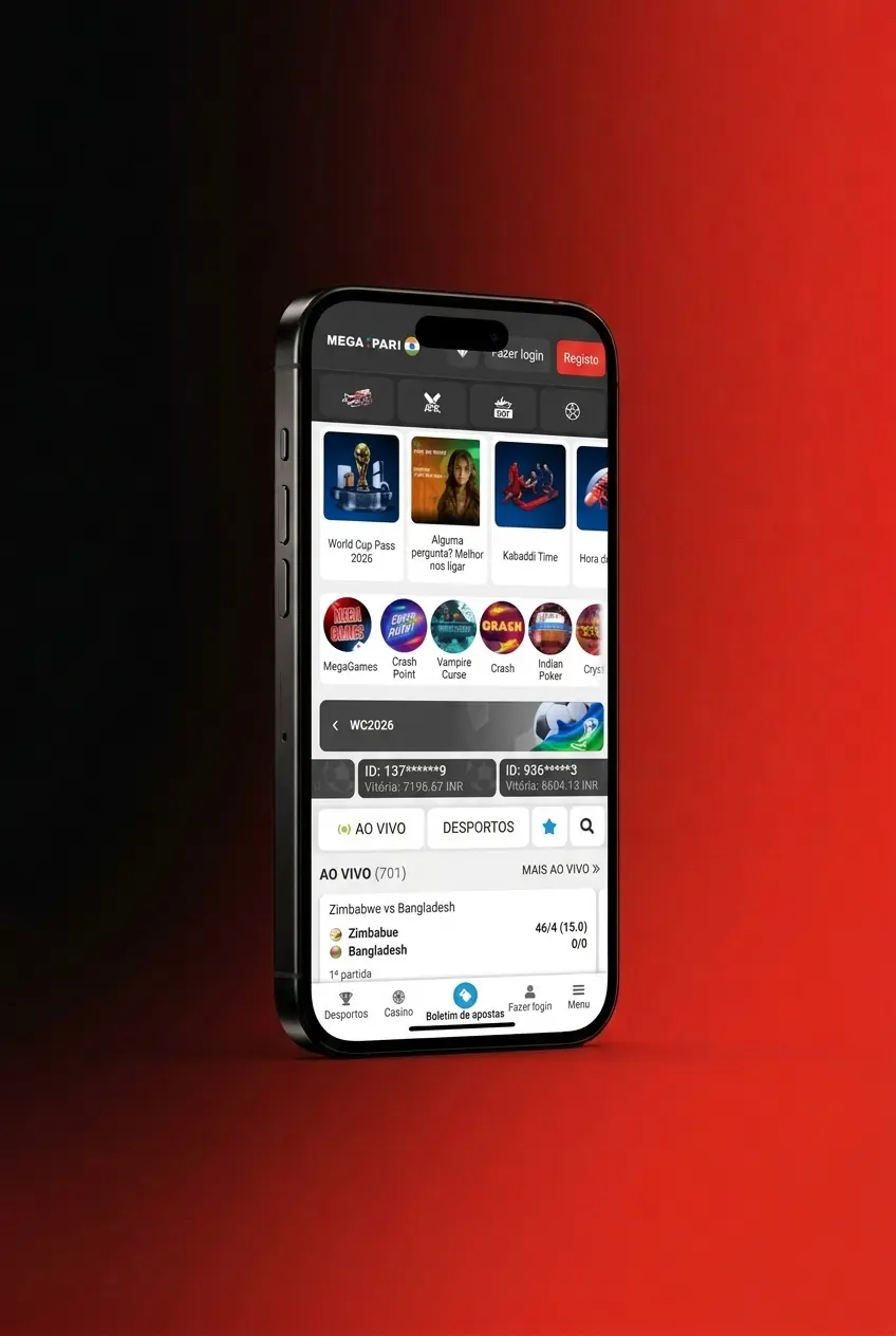 Guia passo a passo sobre como fazer uma aposta na MegaPari em Portugal via desktop ou app móvel
