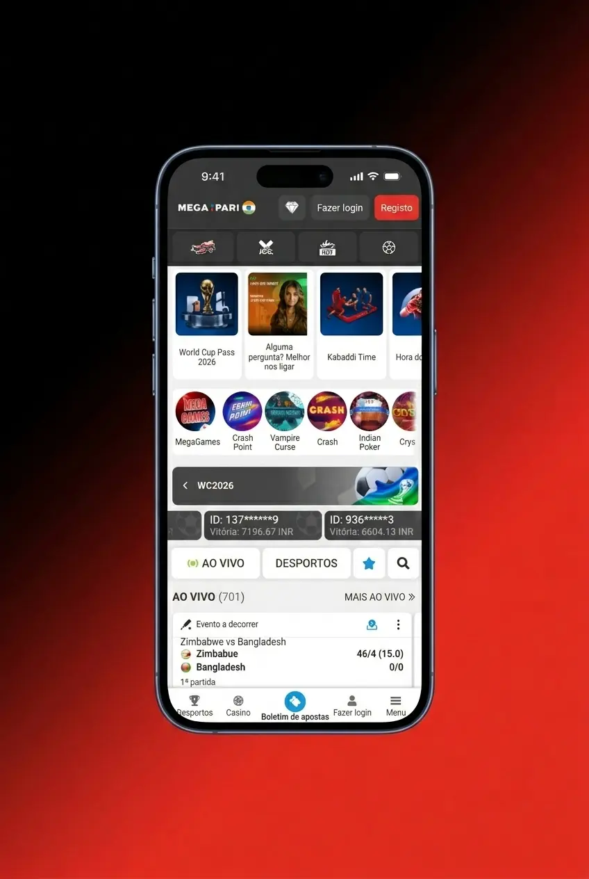 Guia passo a passo para jogar slots na MegaPari, desde o registo até às apostas reais em Portugal