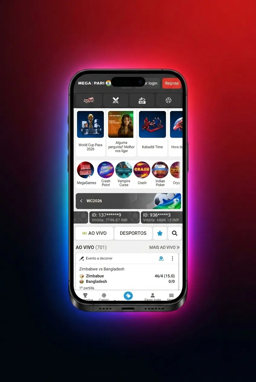 Guia passo a passo para ativar bónus MegaPari em Portugal com registo, depósito e código promocional