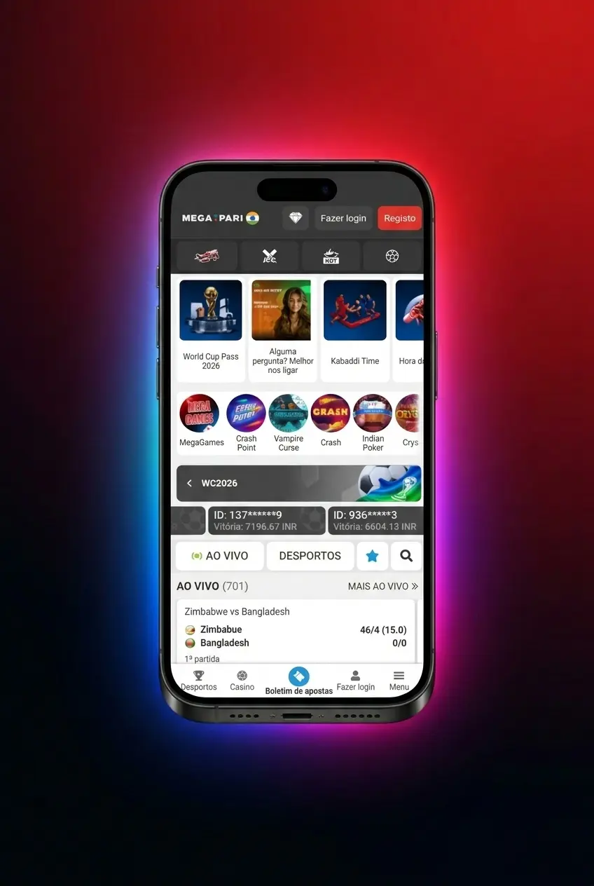 Guia passo a passo para ativar bónus MegaPari em Portugal com registo e depósito