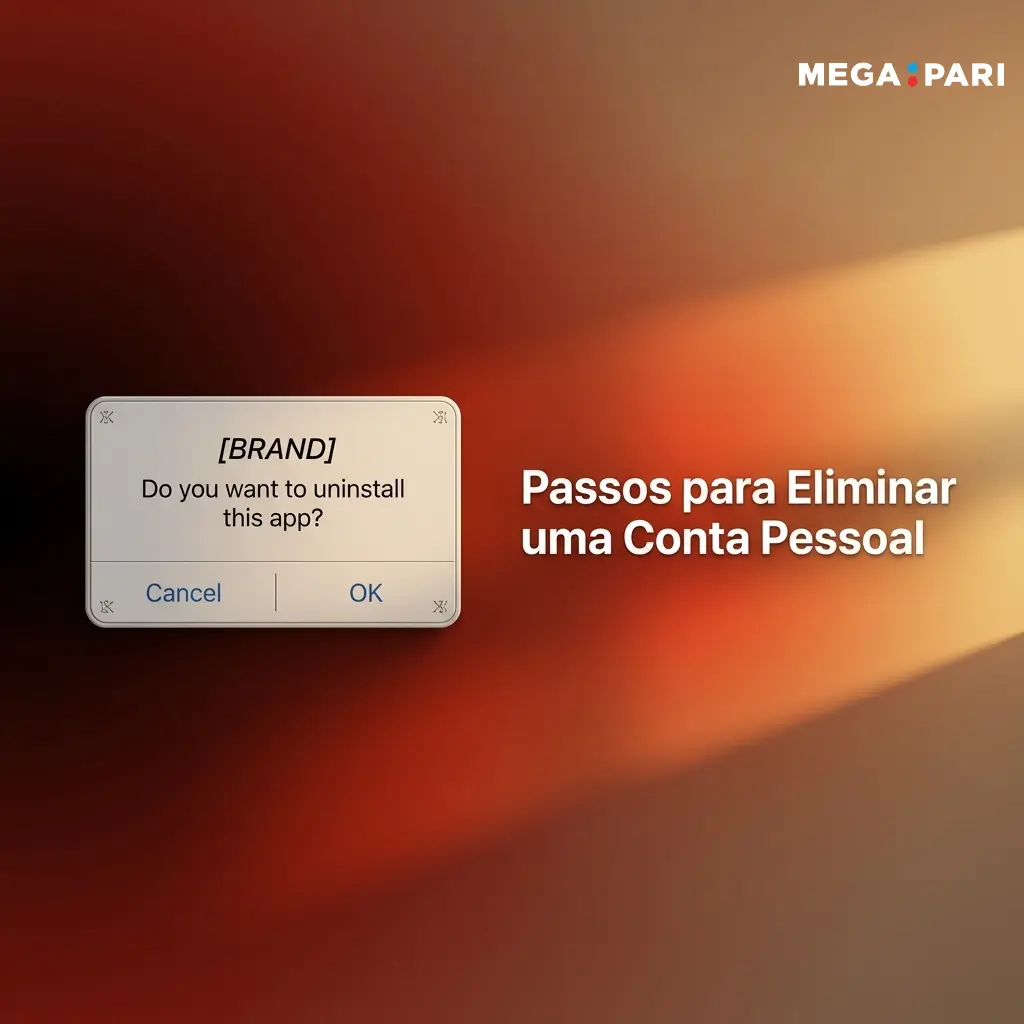 Passos para eliminar conta MegaPari: aceda às definições, contacte suporte e aguarde confirmação de encerramento.