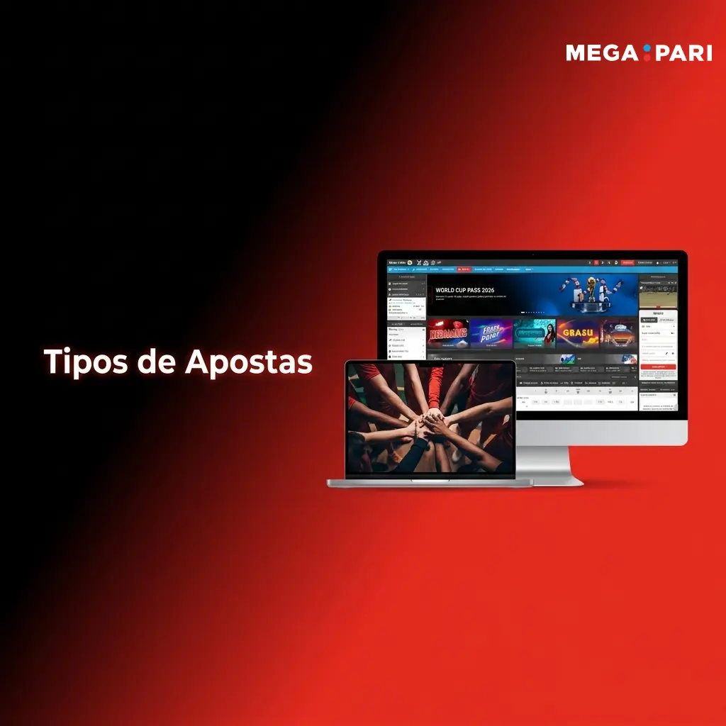 Tipos de apostas desportivas na MegaPari: simples, sistema e acumulador explicados